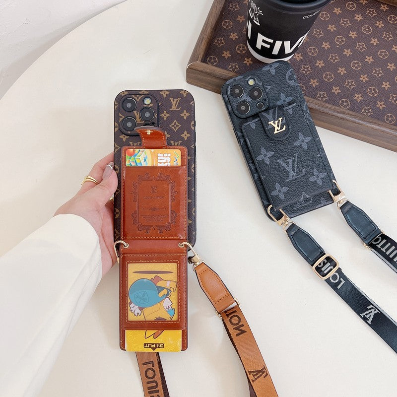 Lou Card Bag Crossbody Color Chain iPhone Case mysite