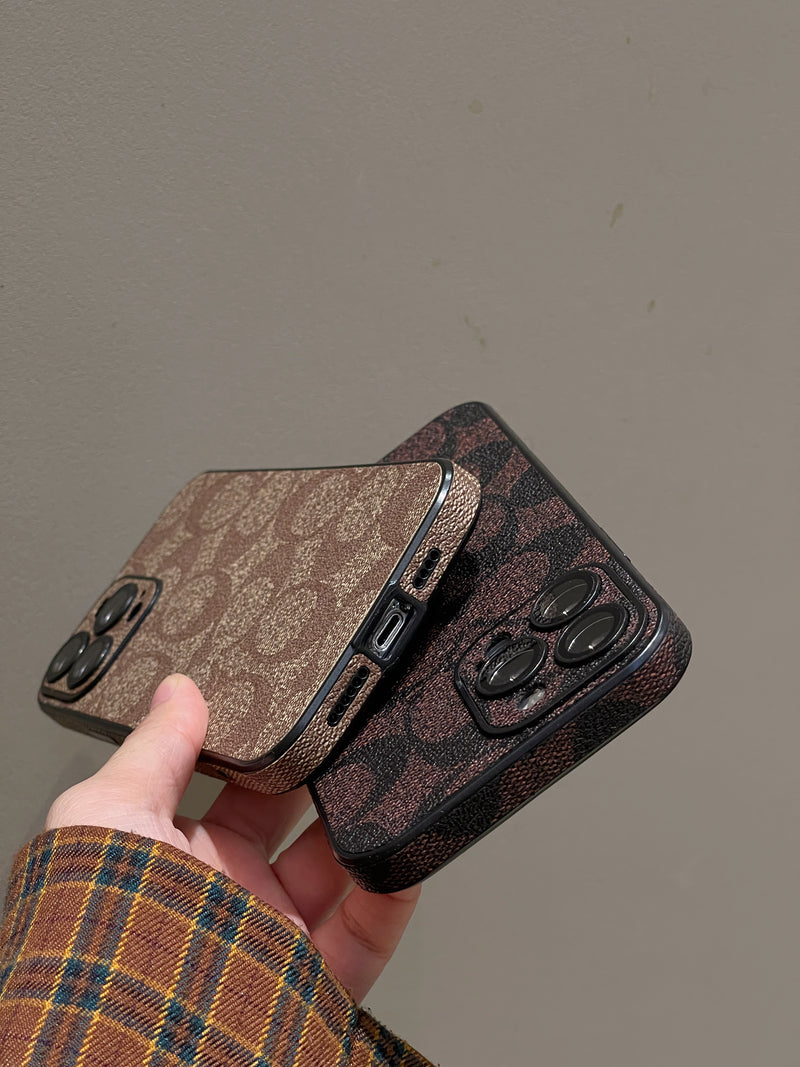 Coach iPhone Case  Brown -QB240402 mysite