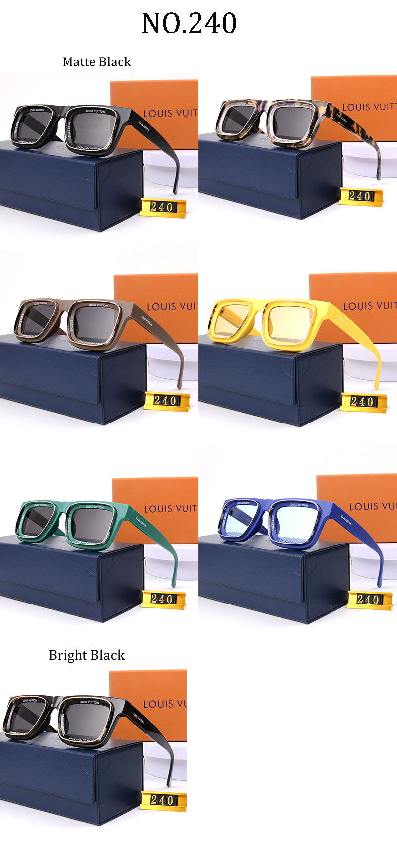 Fashion Sunglasses-240 Luxcases.shop