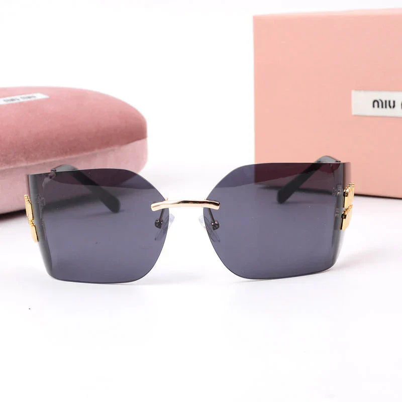 Fashionable frameless sunglasses mysite