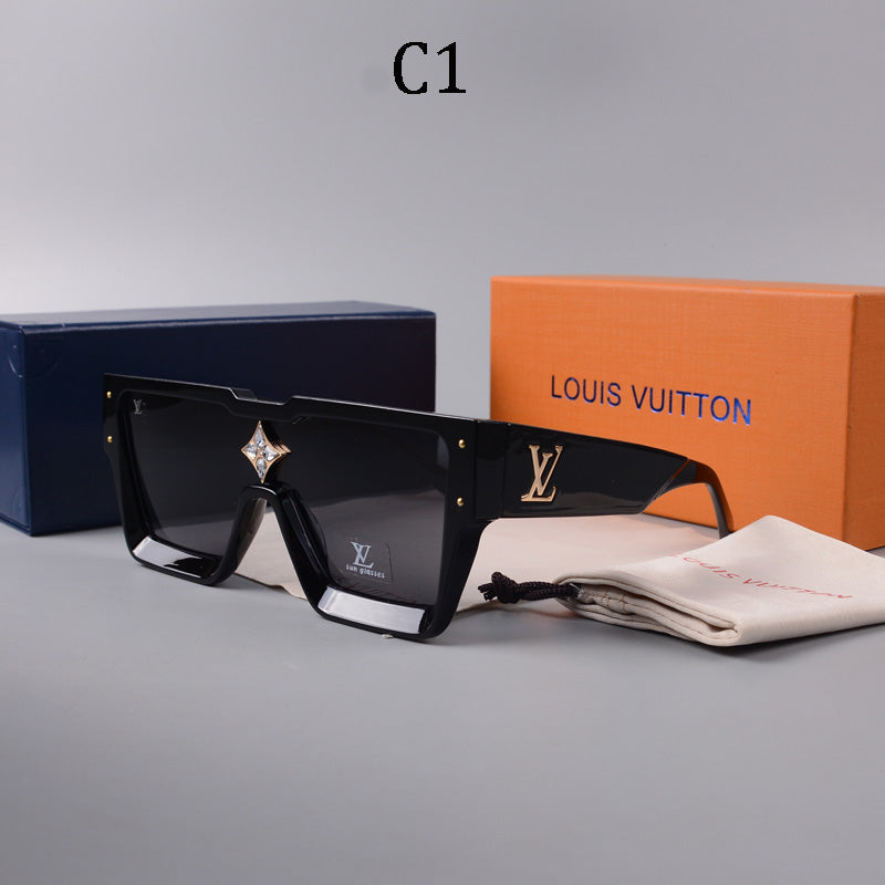 Luxury Large Frame Fashion Sunglasses—82978 Luxcases.shop