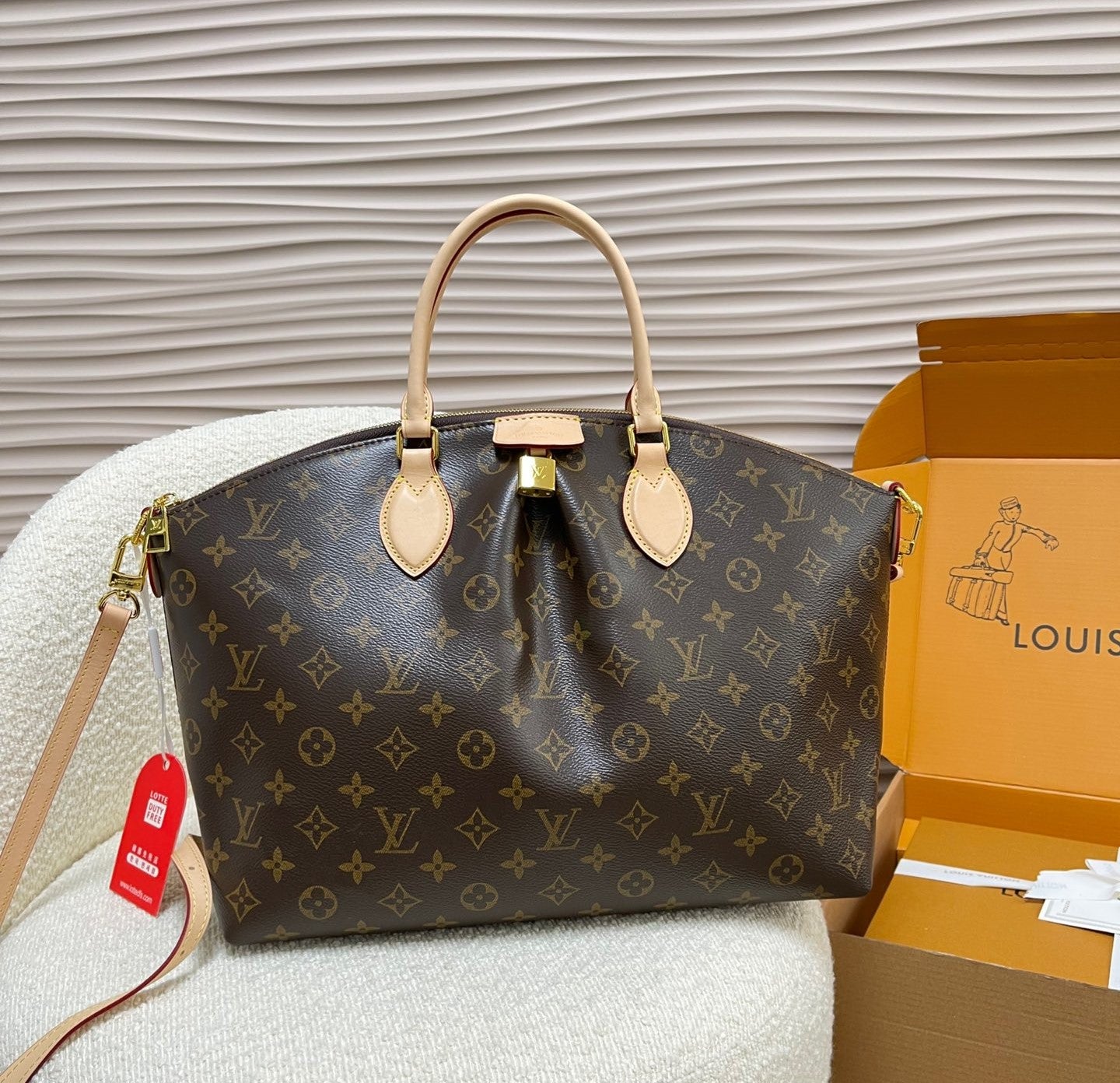 Louis Vuitton 21st Century Monogram Boetie PM satchel 32 x 13 x 29 cm mysite