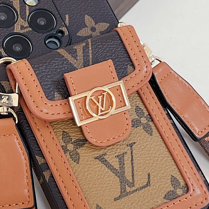 Lou Card Holder Crossbody iPhone Case mysite