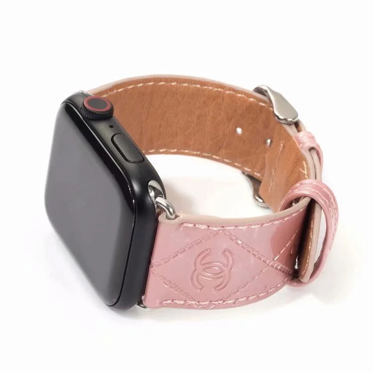 GLOSSY LEATHER APPLE WATCH BAND mysite