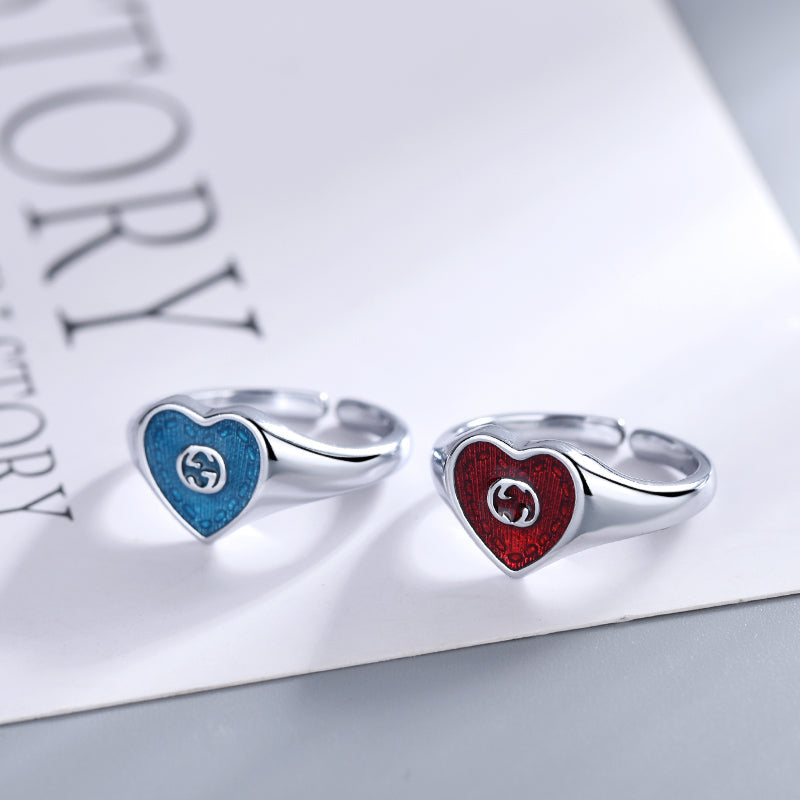Heart Shape Open Ring mysite