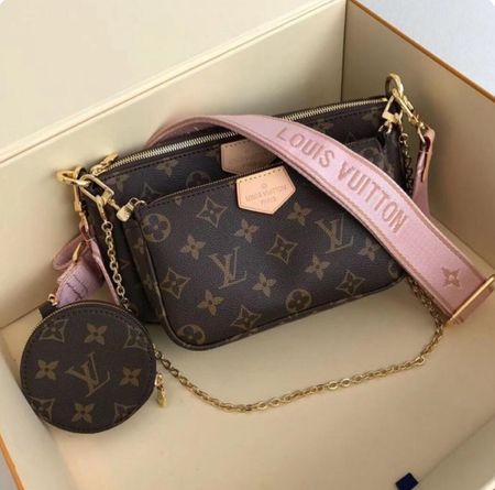 Louis Vuitton Multi-Pochette Bag in pink mysite