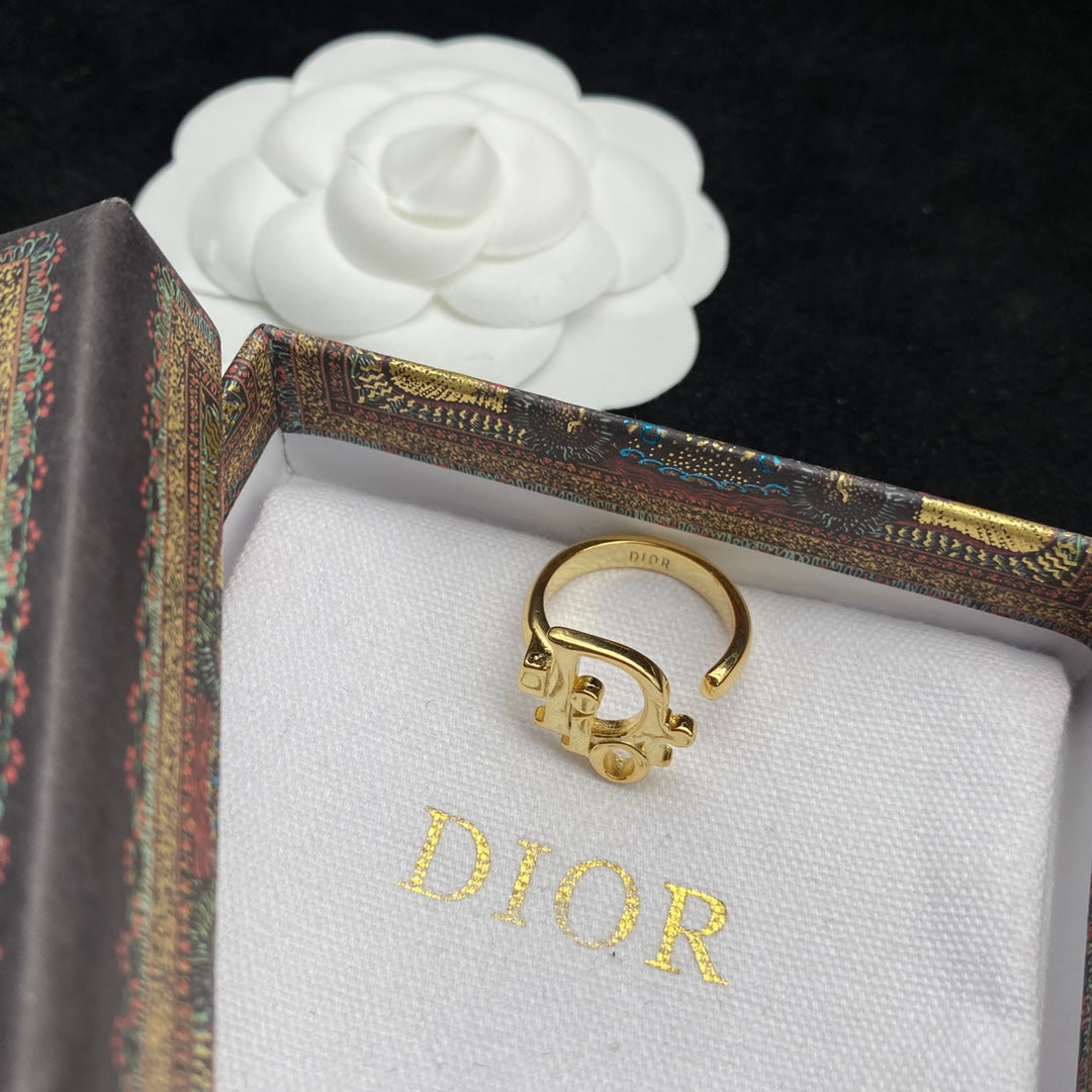 Simple Letter Open Ring mysite