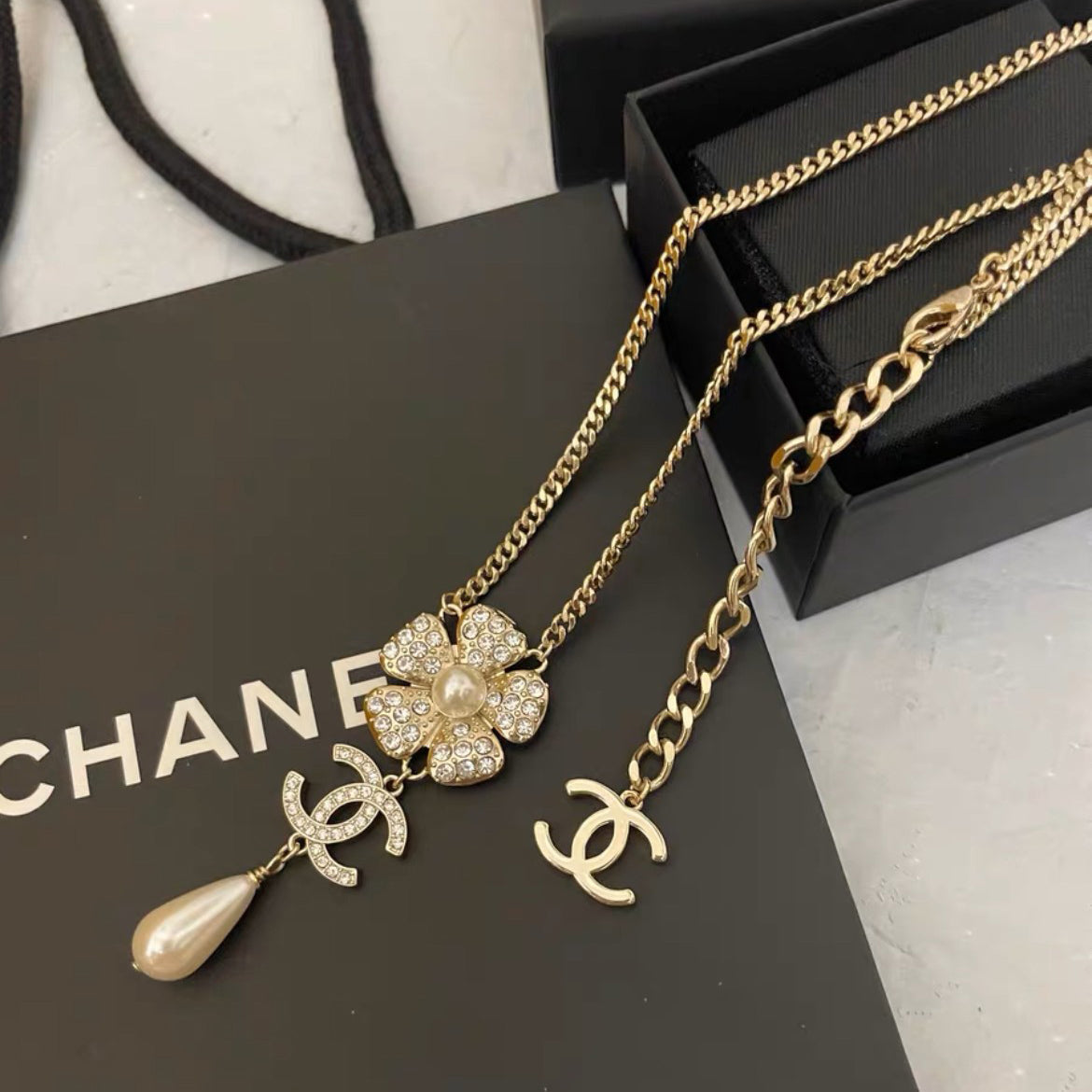 Flower Pendant Fashion Necklace mysite