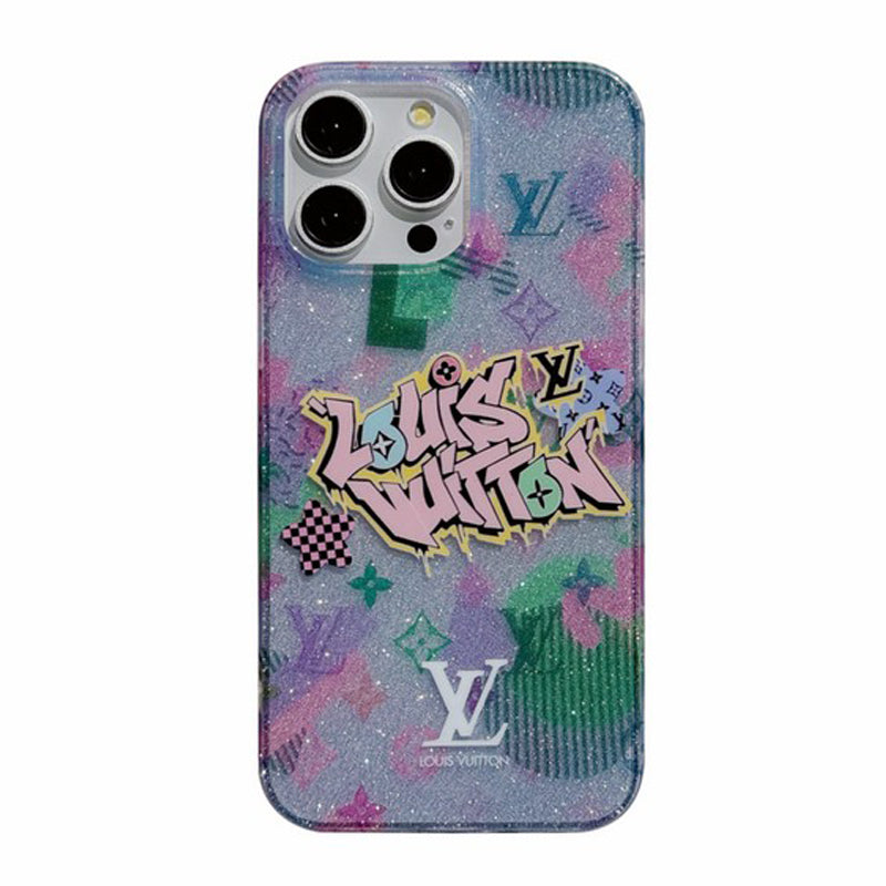 Lou Glitter iPhone Case mysite