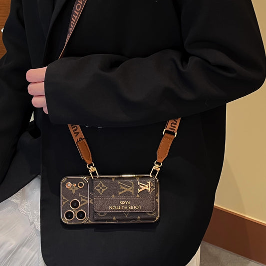 New Classic Luxury Card Holder Phone Case for iPhone Series-ss mysite