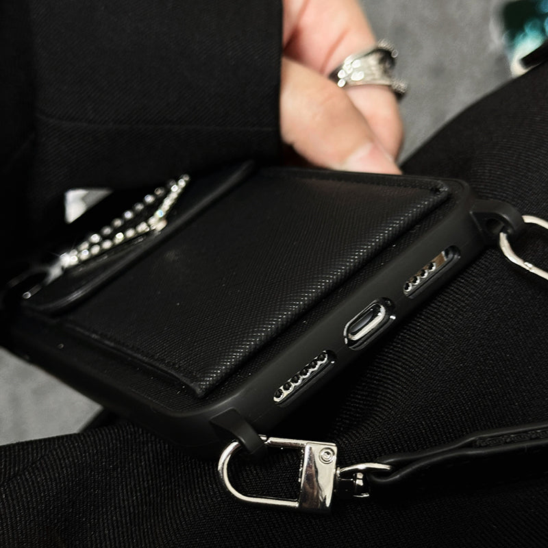 Pra Crossbody Leather iPhone Case mysite