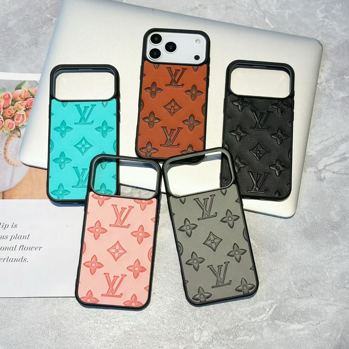 Louis V Luxury Phone Case For iPhone 17/ 16 / 15 / 14s mysite