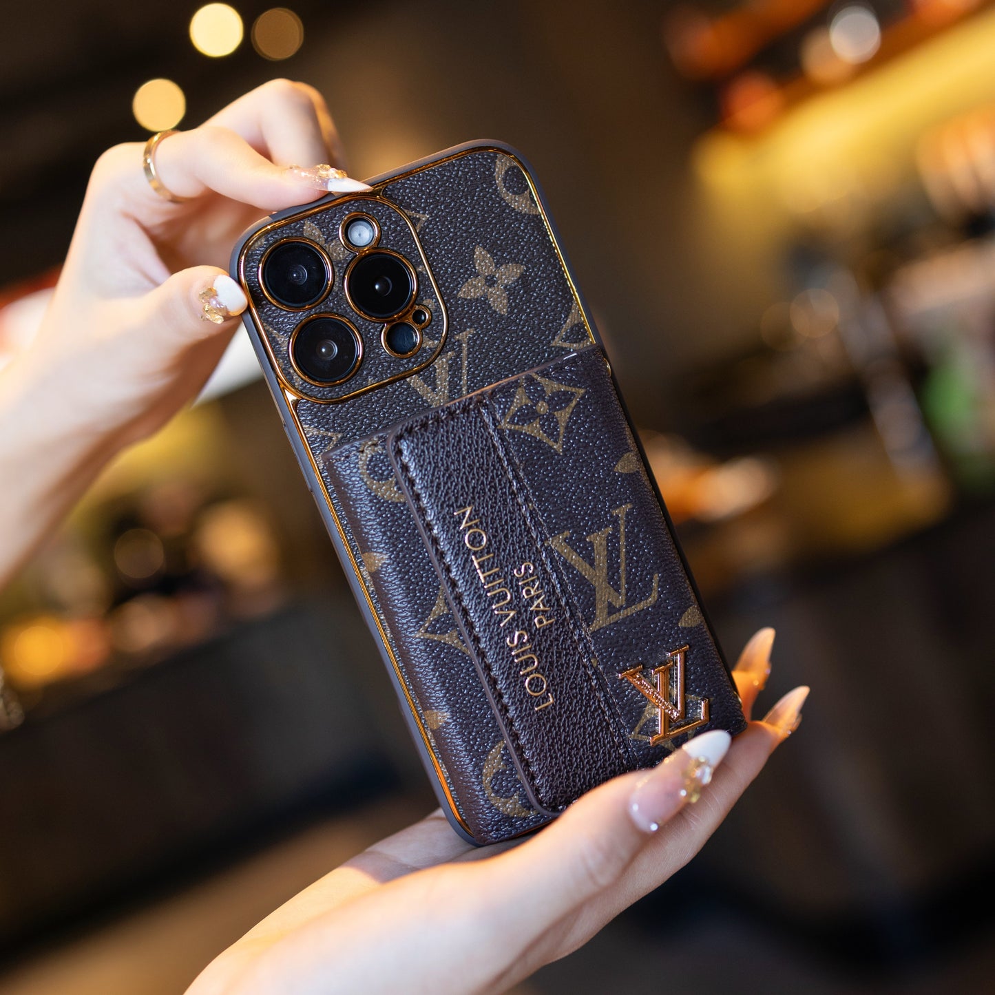 New Classic Luxury Card Holder Phone Case for iPhone Series-ss mysite