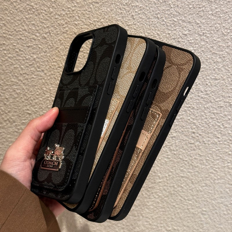 Coa Card Bag Leather iPhone Case mysite