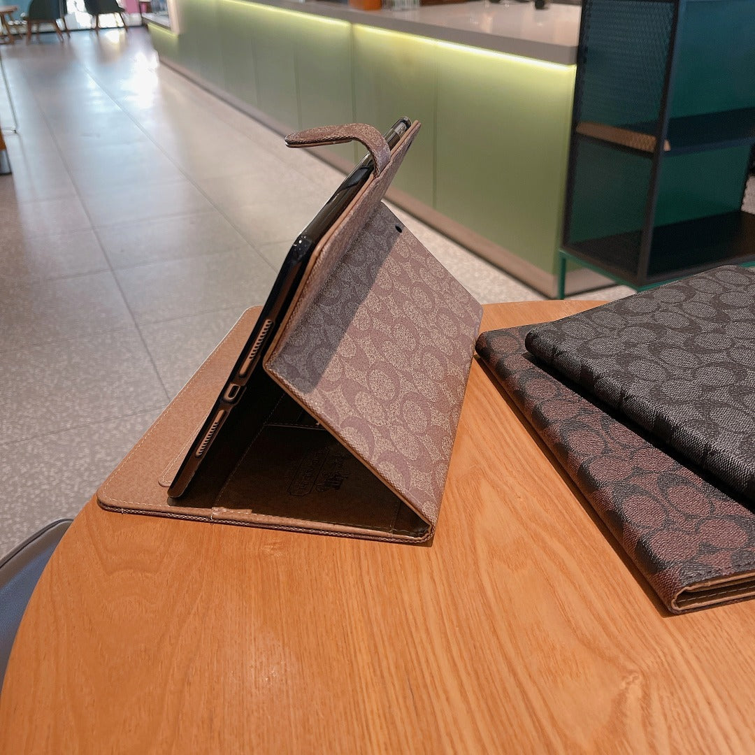 Premium Leather Classic Apple iPad Tablet Case mysite