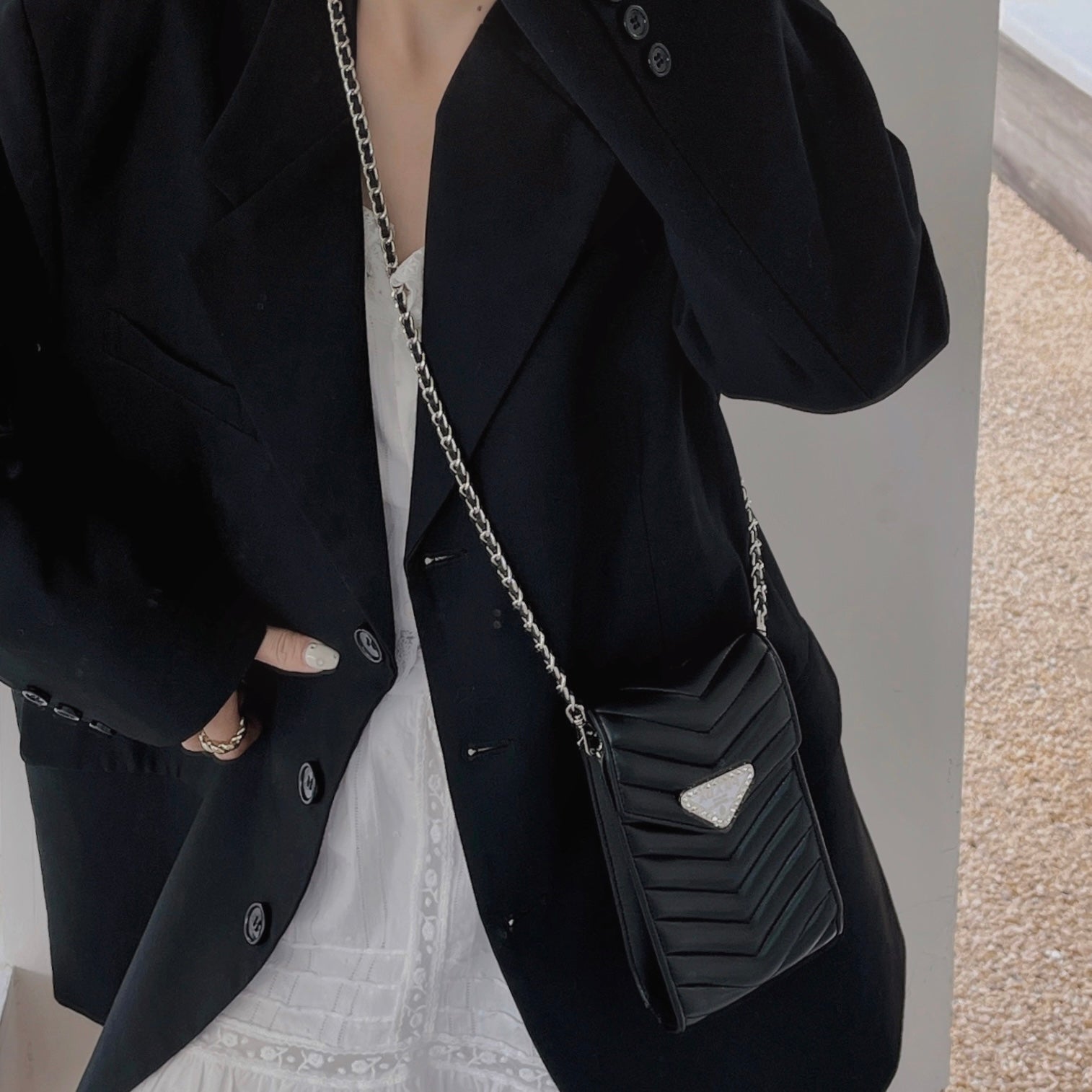 Crossbody Leather Phone Bag mysite