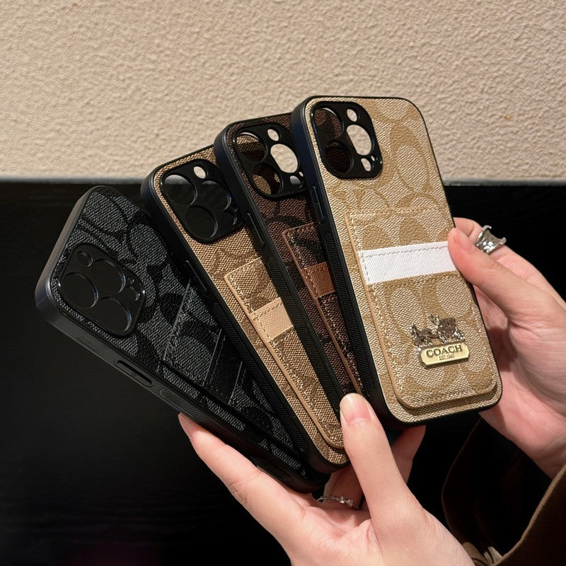 Coa Card Bag Leather iPhone Case mysite