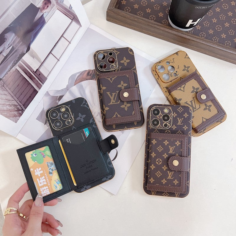 Lou Classic Color Card Bag iPhone Case mysite