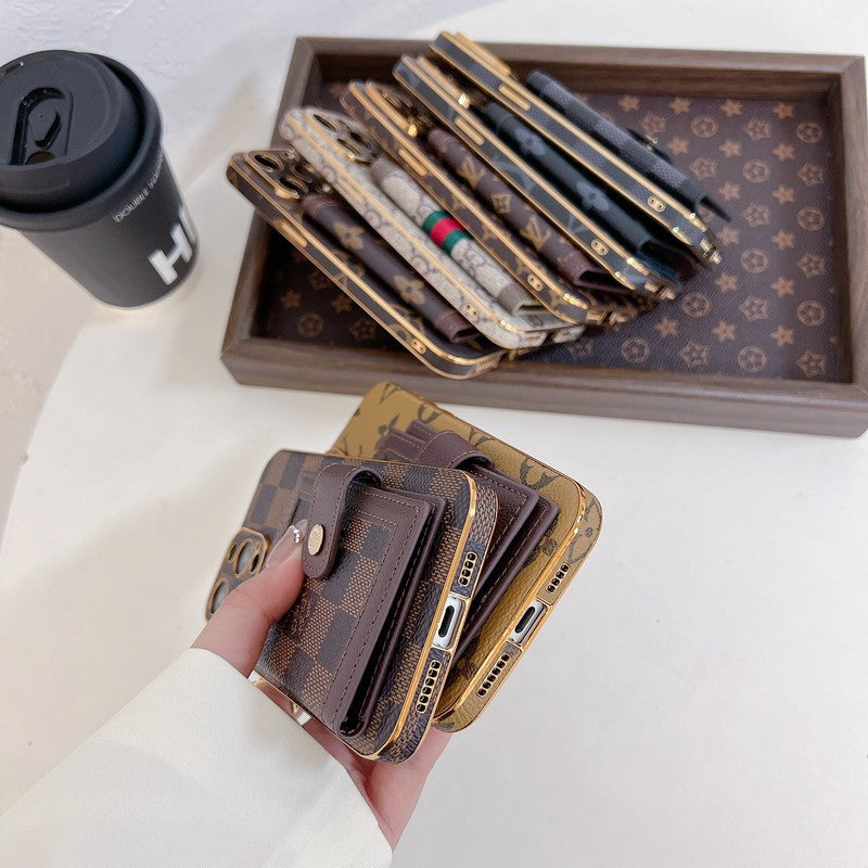 Lou Classic Color Card Bag iPhone Case mysite