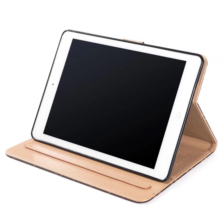 Trendy Luxury LV Monogram iPad Case with Card Holder mysite