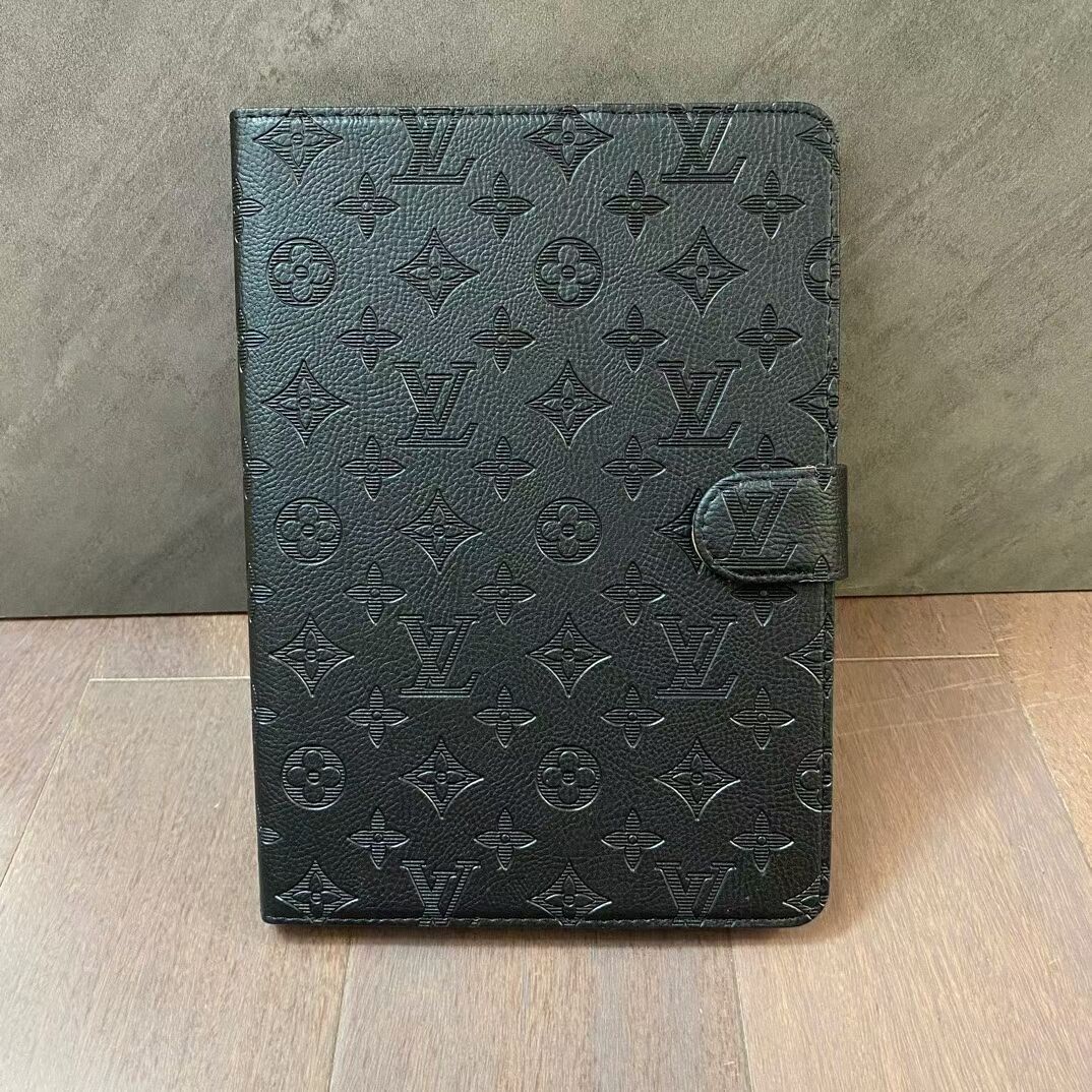Trendy Luxury LV Monogram iPad Case with Card Holder mysite
