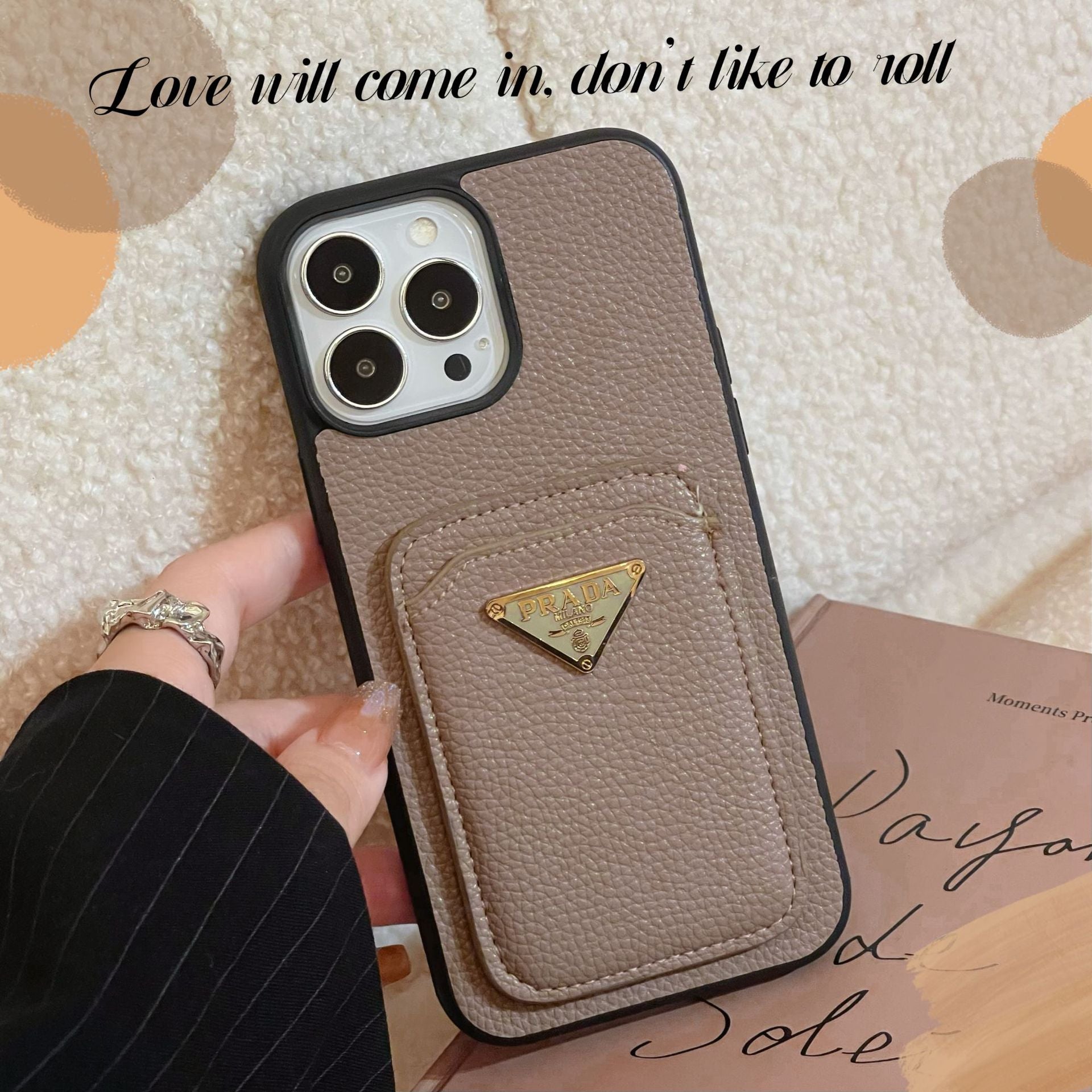 Pra Card Holder Color iPhone Case mysite