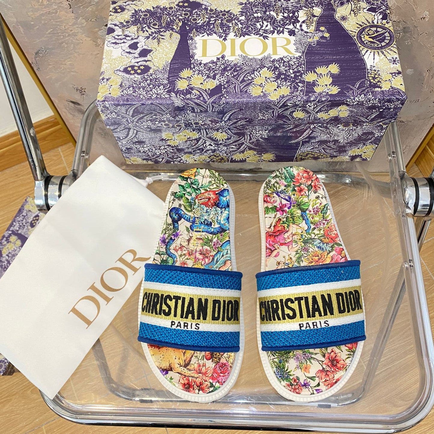 Jacquard Pattern Slippers mysite