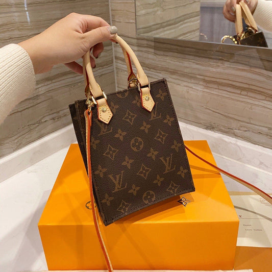 Brown Mini Tote Bag mysite