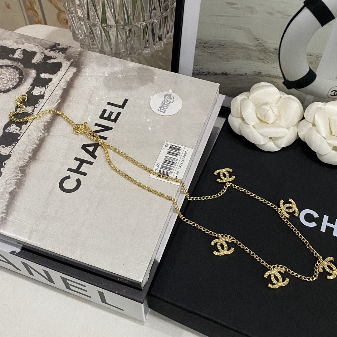Multi-Logo Pendant Necklace mysite