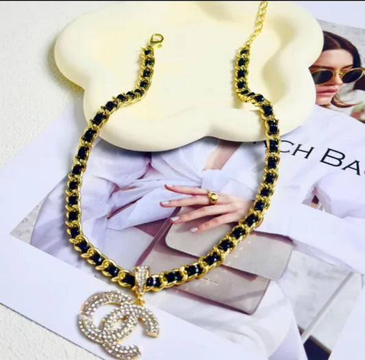 Luxury Brand Letter CC Necklace mysite