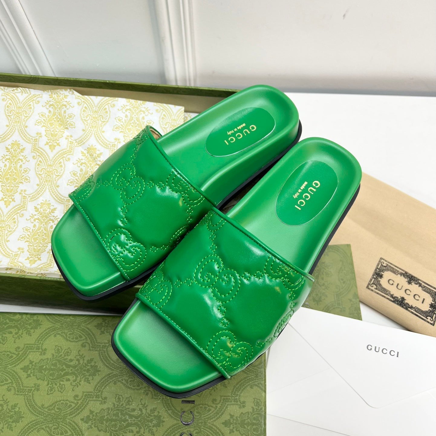 Trendy Embossed Flat Slippers mysite