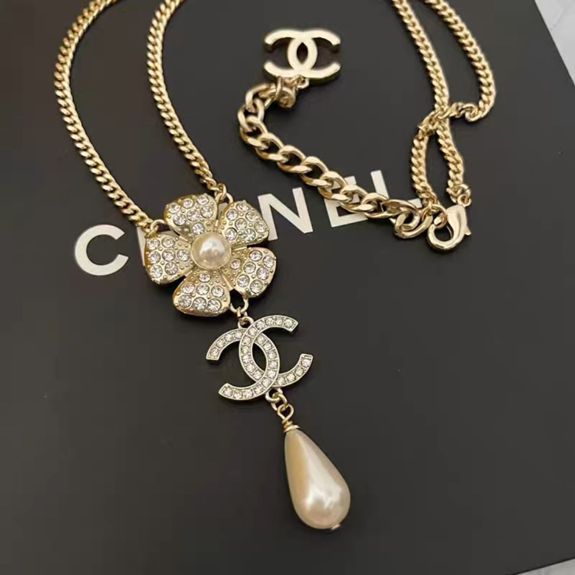 Flower Pendant Fashion Necklace mysite