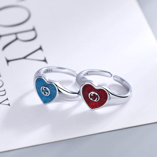Heart Shape Open Ring mysite