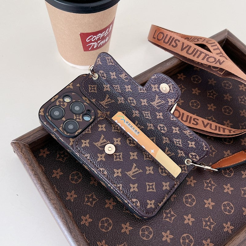 Lou Side Card Holder Crossbody iPhone Case mysite
