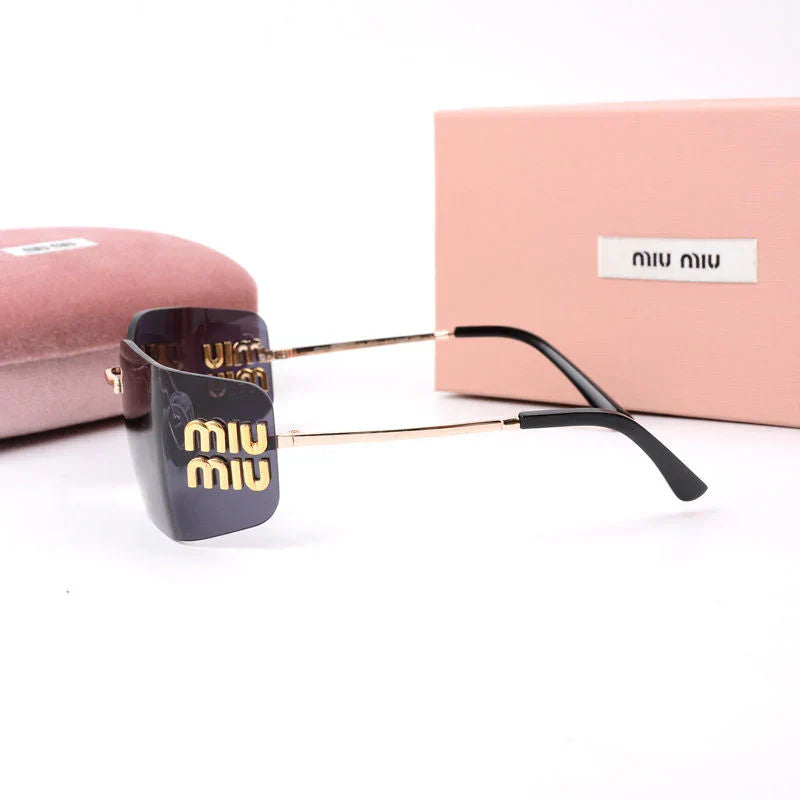 Fashionable frameless sunglasses mysite