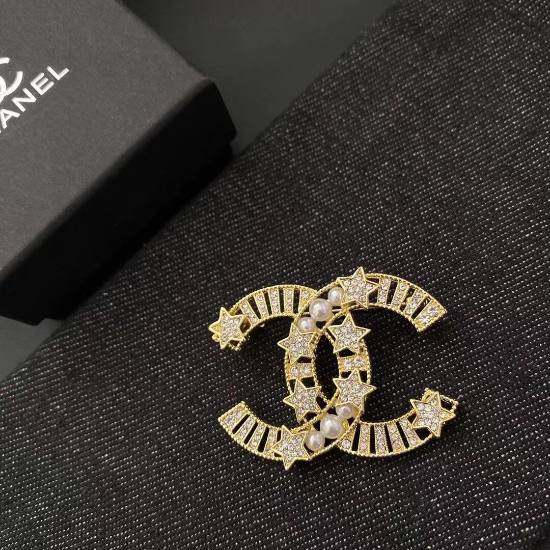 Star Pearl Diamond Brooch mysite