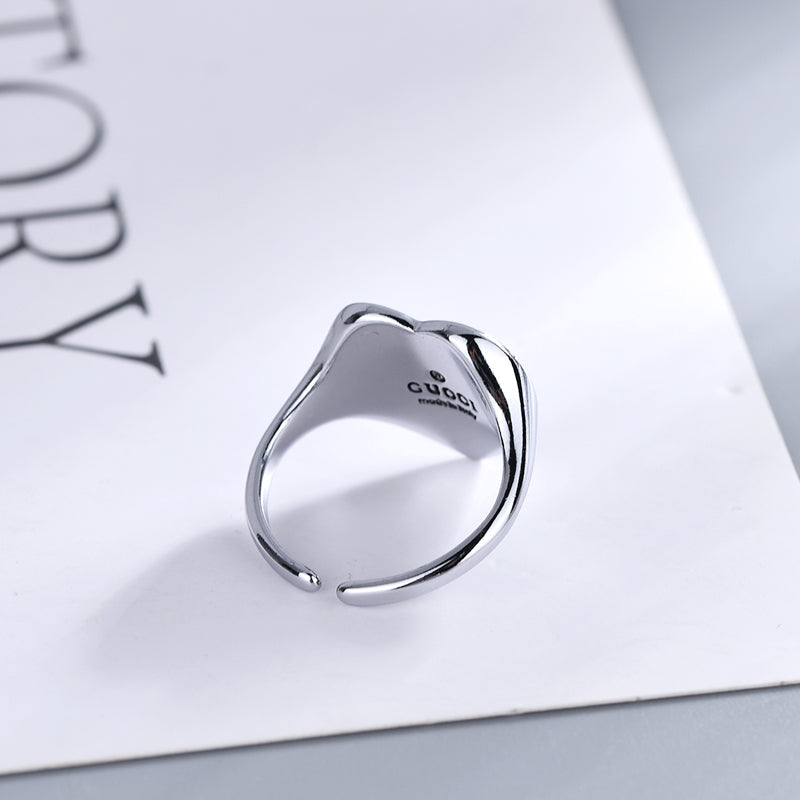 Heart Shape Open Ring mysite