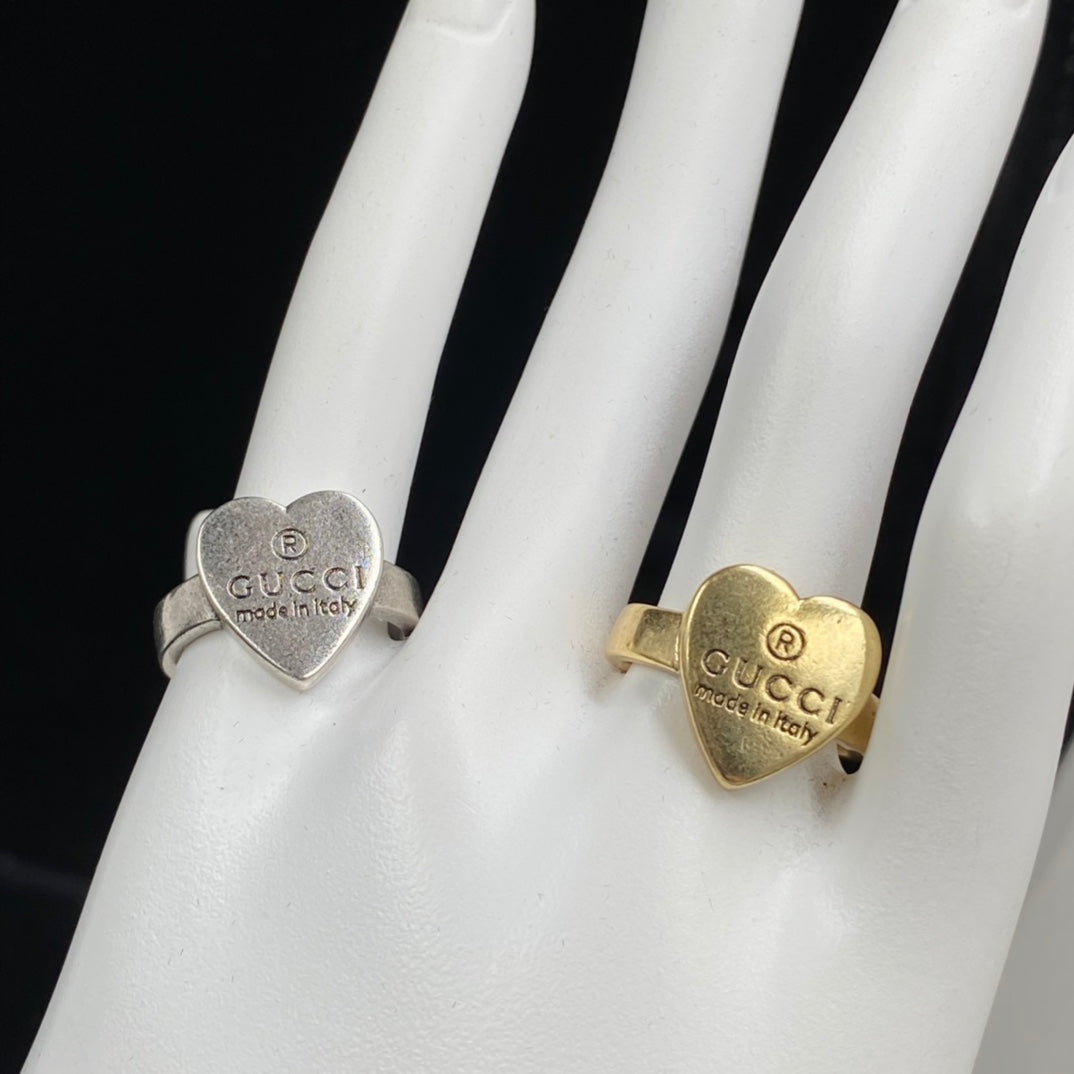 Vintage Heart Open Ring mysite