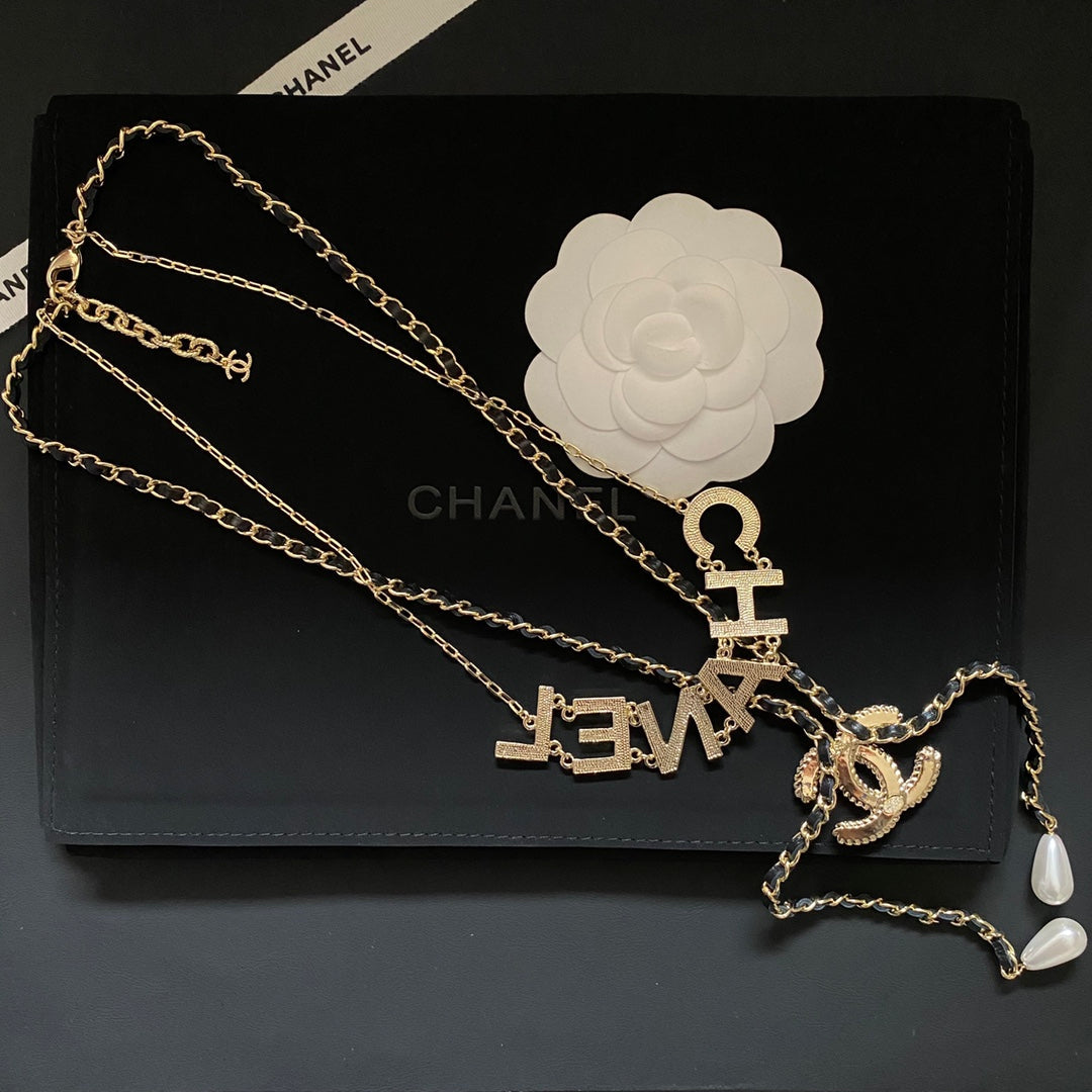 Fashion Diamond Double Necklace mysite