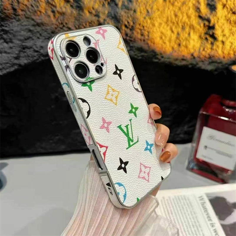 Luxury LV Leather iPhone Cases mysite