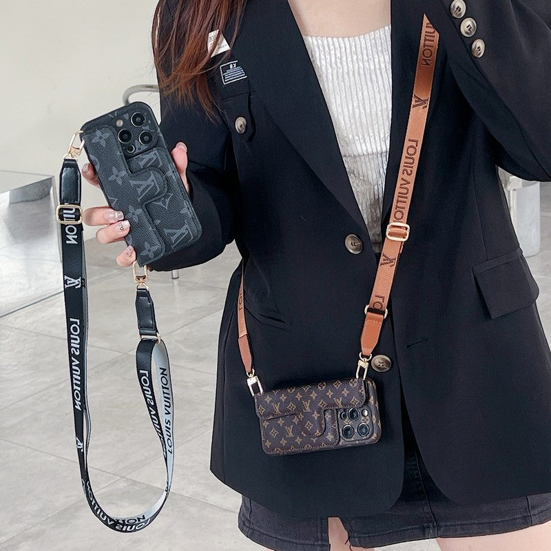 Lou Side Card Holder Crossbody iPhone Case mysite