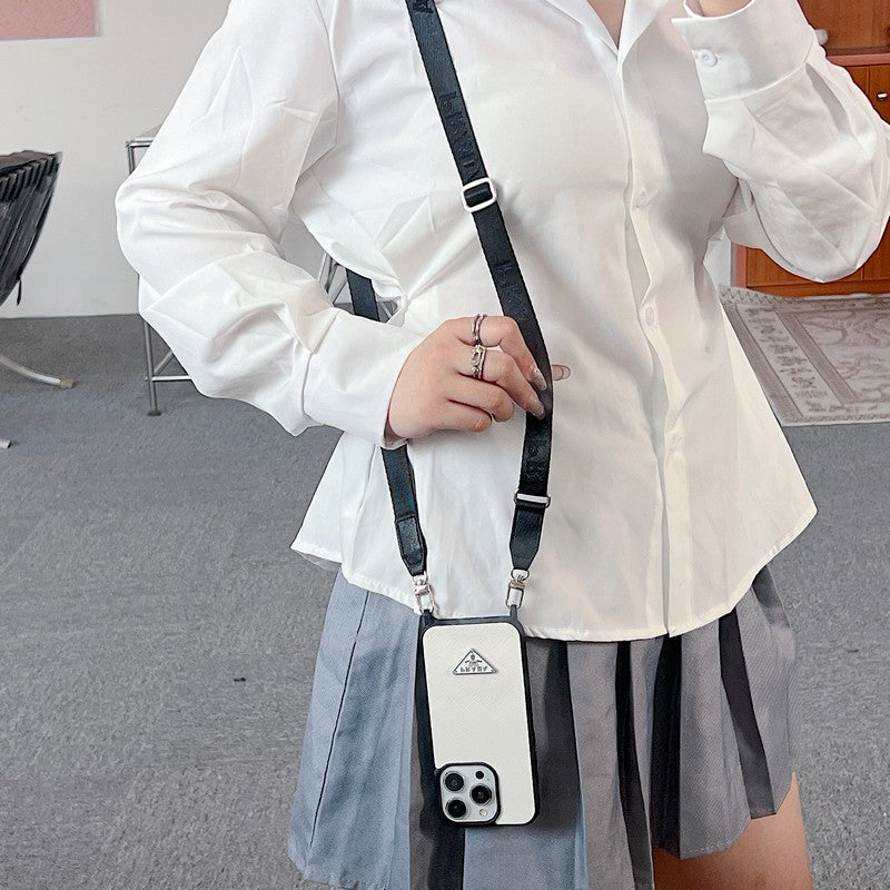 Pra Crossbody Leather iPhone Case mysite