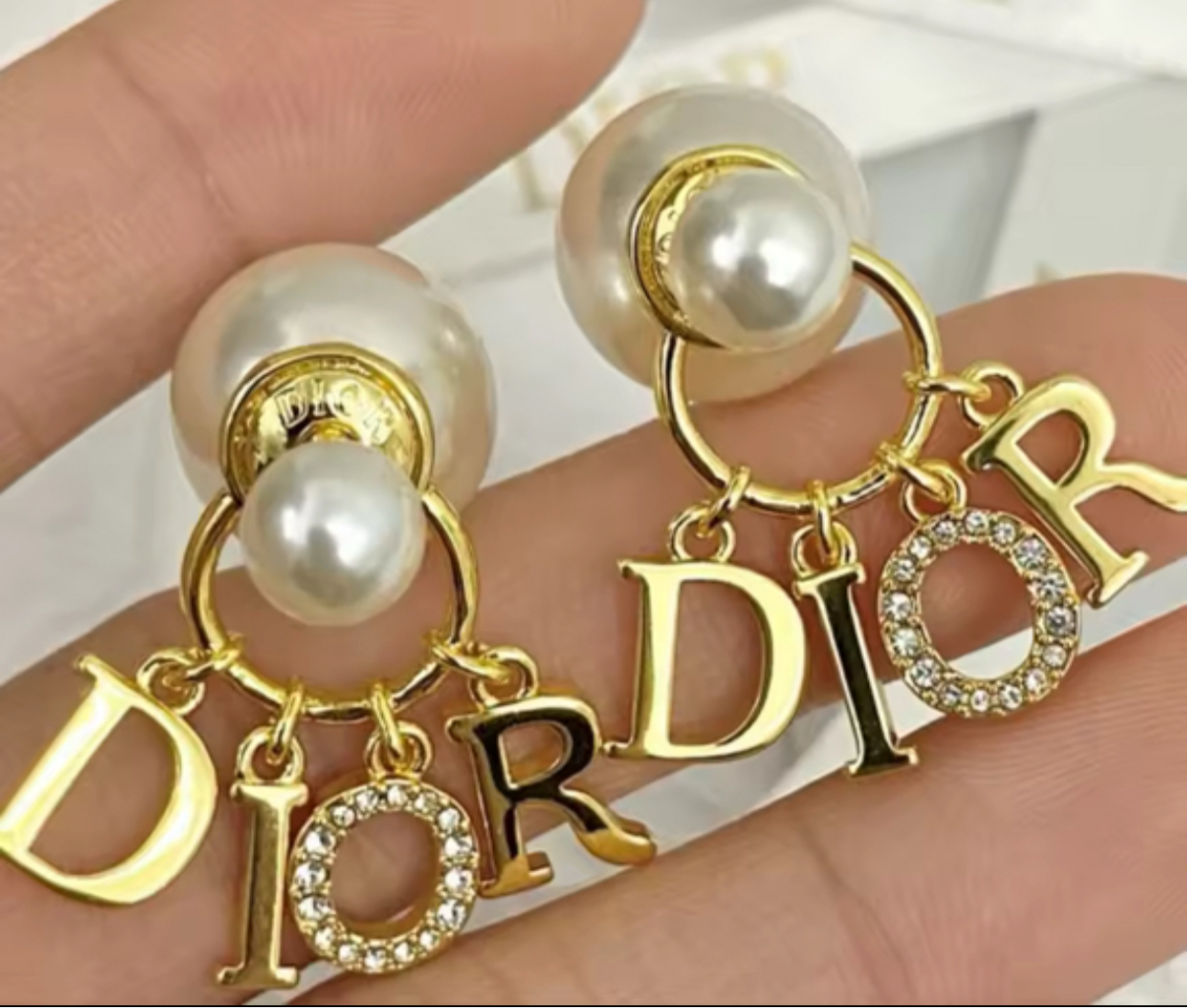 D!0r pearl earring  earrings mysite