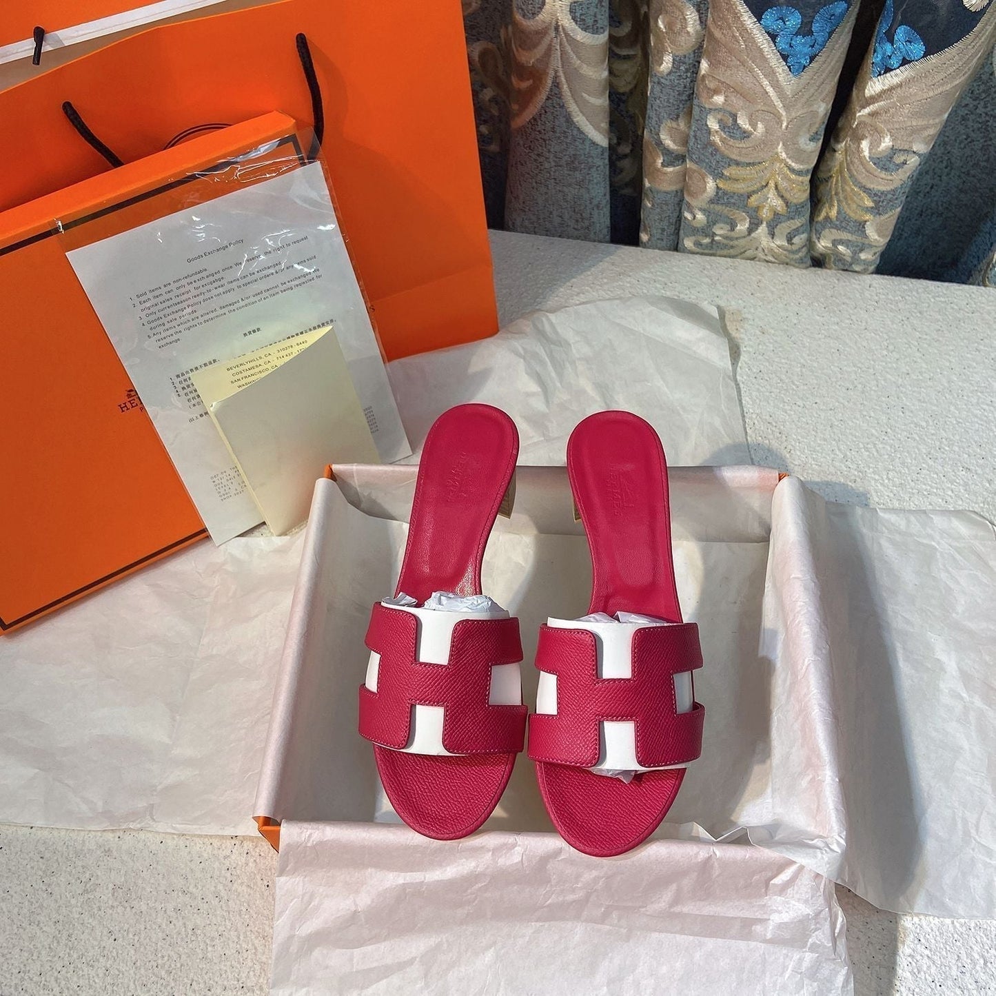 Classic H Heel Sandals mysite