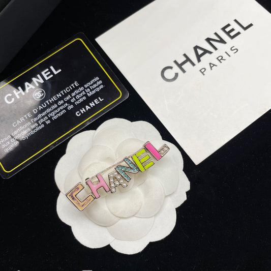 Personalized Colorful Letter Brooch mysite