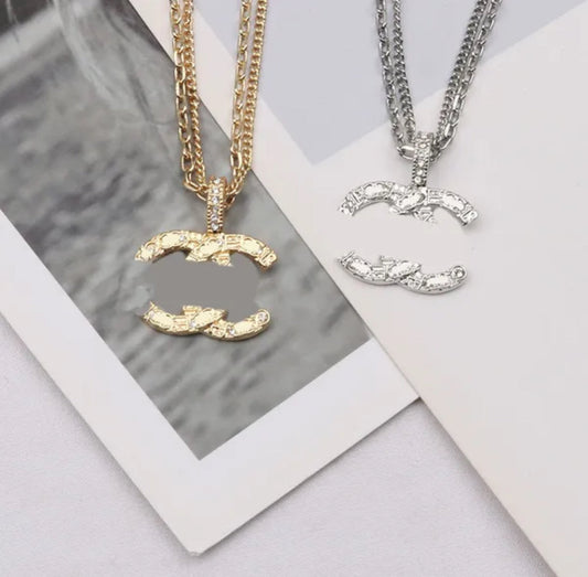 Designer Letter CC Necklace mysite