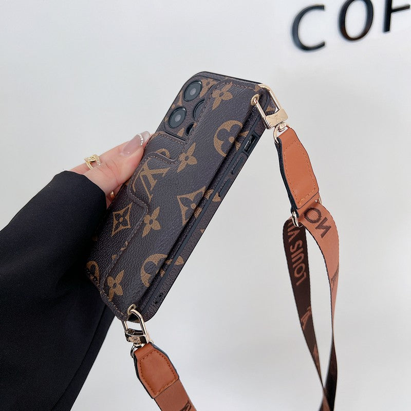Lou Side Card Holder Crossbody iPhone Case mysite