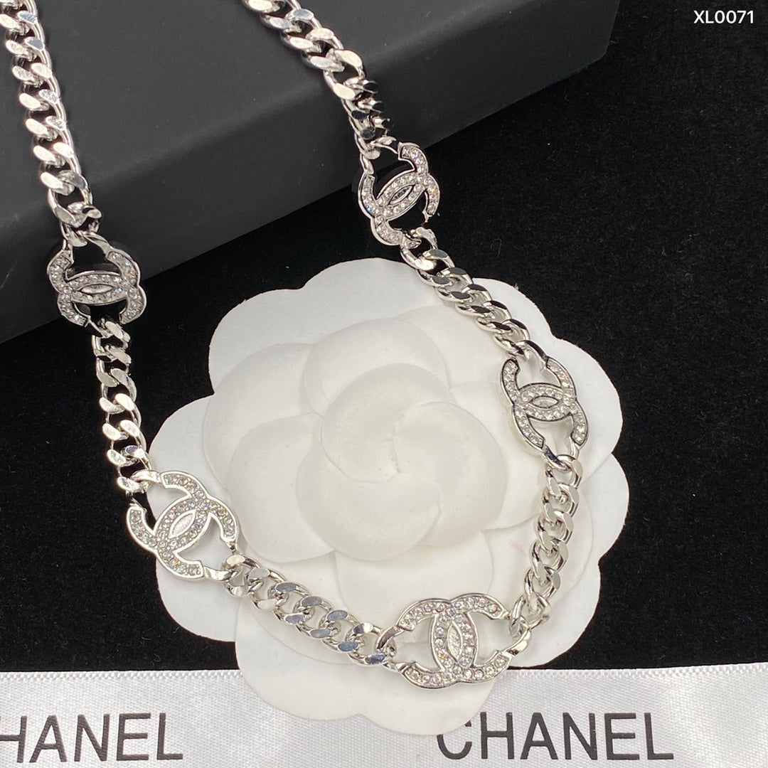 Double C Zircon Necklace mysite