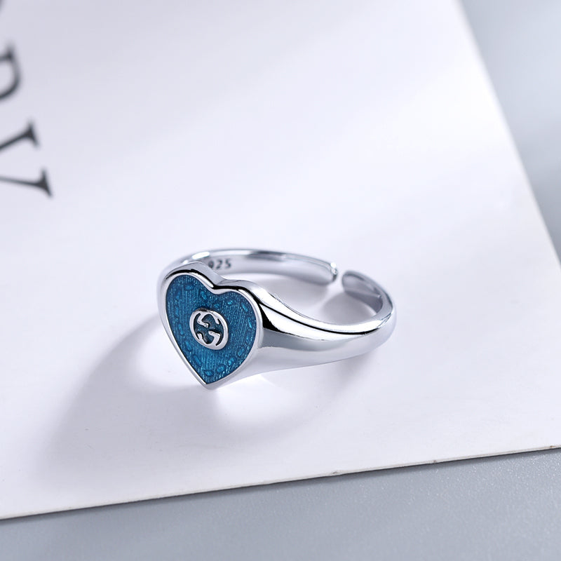 Heart Shape Open Ring mysite