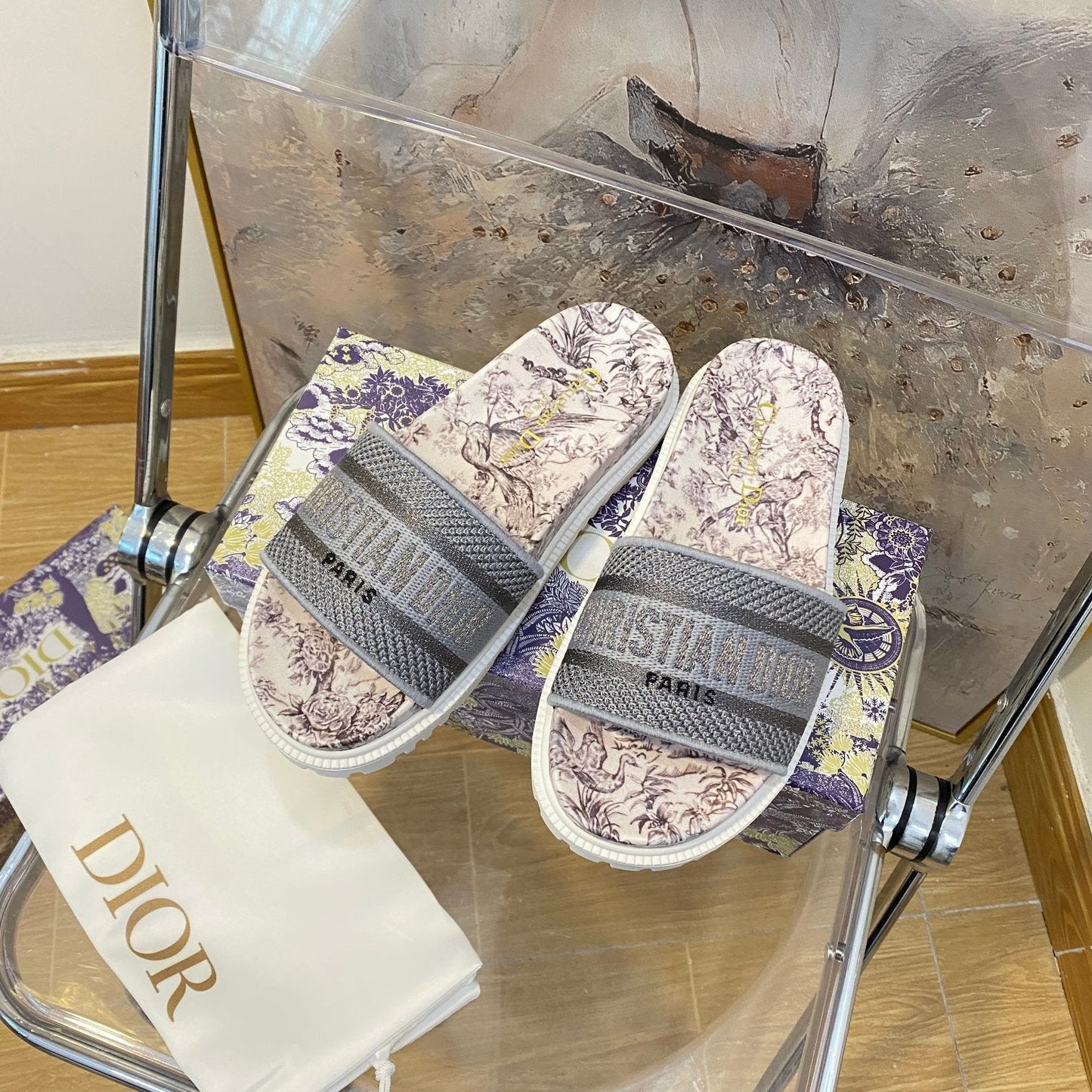 Jacquard Pattern Slippers mysite